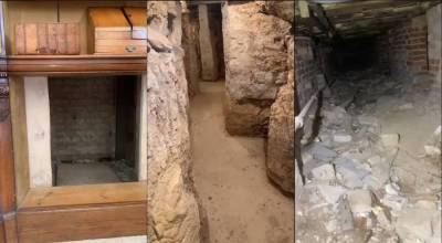Британец обнаружил под своим 500-летним домом тайные подземные туннели