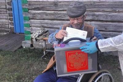 На выборах в Думу в Бурятии голосовали ветераны, старейшины, инвалиды