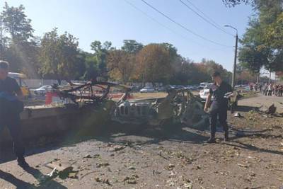 Украинская полиция сообщила о теракте из-за взрыва автомобиля в Днепре