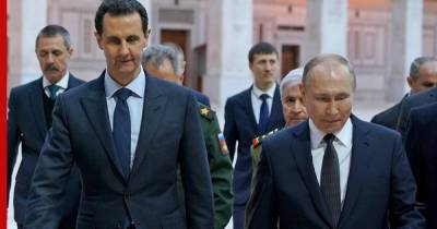 Главная проблема Сирии и "нечеловеческие" санкции. О чем говорили Путин и Асад в Кремле