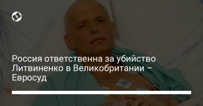 Россия ответственна за убийство Литвиненко в Великобритании – Евросуд