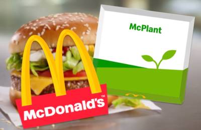 Названы сроки появления бургеров McDonald's с растительным мясом в Украине