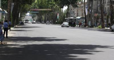 В Душанбе прекращено движение автотранспорта по нескольким улицам