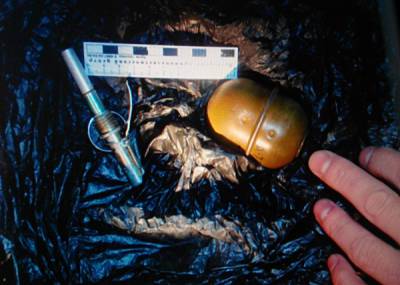 На Среднем Урале в подвале дома нашли четыре ручные гранаты
