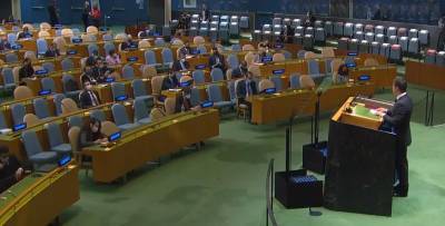 Зеленский на ГА ООН назвал покушение на Шефира «ценой изменений»