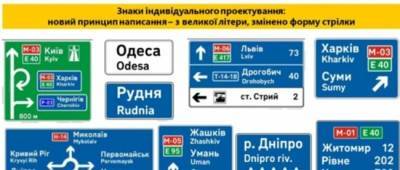 На дорогах Украины появятся новые знаки: что нужно знать