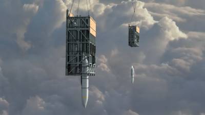 ВВС США показали на видео принципиально новую систему запуска крылатых ракет из самолета-«арсенала»