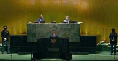 Зеленский в Нью-Йорке призвал ООН "проснуться" (видео)