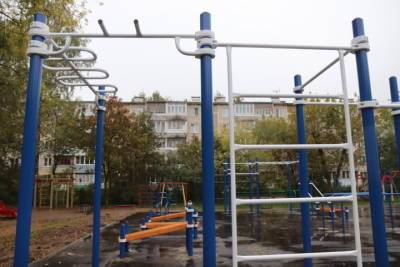 В Иванове новое оборудование появилось еще на одной спортивной площадке