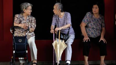 В Японии число пожилых людей достигло рекорда за всю историю