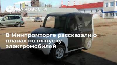 Выпуск электромобилей трех брендов наладят в России в ближайшие два-три года