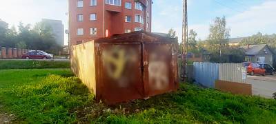 Мэрия Петрозаводска предупреждает о сносе гаража в одном из районов Петрозаводска