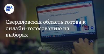 Свердловская область готова к онлайн-голосованию на выборах