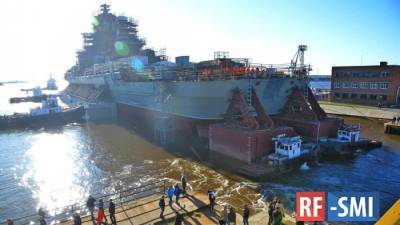 Крейсер «Адмирал Нахимов» выйдет на испытания в 2023 году