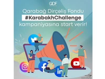 Присоединяйтесь к кампании #KarabakhChallenge Фонда Возрождения Карабаха (ФОТО)