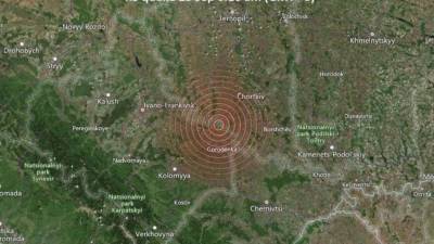 На Украине произошло землетрясение