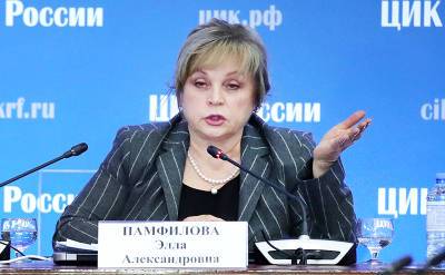 Памфилова прокомментировала возможное попадание в санкционные списки