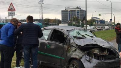 Водитель Chery получил тяжёлые травмы в ДТП на дороге в Каменку
