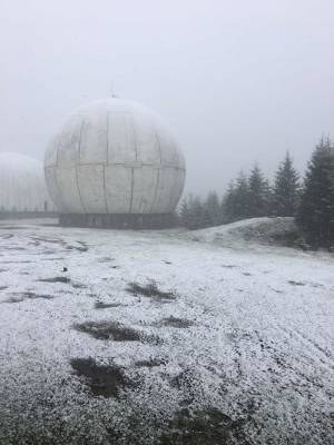 В Черновицкой области выпал снег