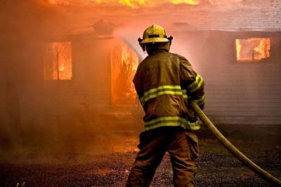 Пожар унес жизни двух человек в Тосненском районе