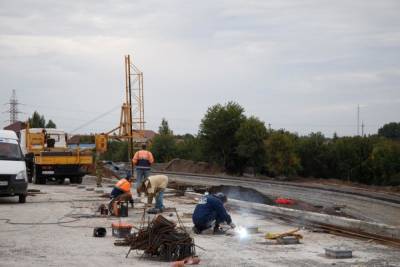 В Ростове реконструкция путепровода на Малиновского завершится до конца года