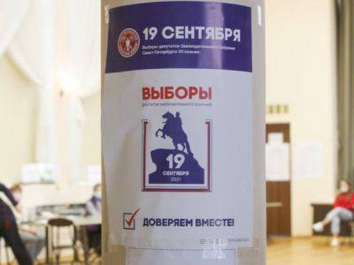 В Петербурге на семи участках отменили итоги голосования на выборах в Госдуму