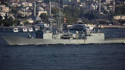 ЧФ РФ приступил к контролю за кораблями ВМС Испании и Италии в Черном море