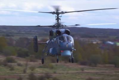 Вертолет Ка-27 упал на Камчатке