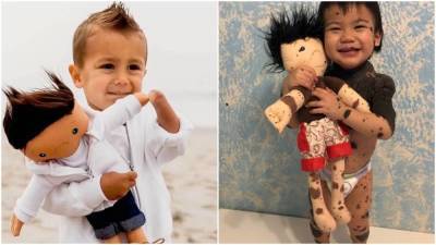 Социальный работник делает кукол-двойников для детей с физическими особенностями