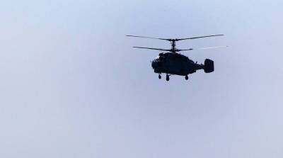 Вертолет Ка-27 произвел жесткую посадку в районе горы Острой на Камчатке