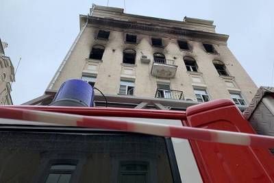 Пожар в общежитии Военного университета Минобороны в Москве локализовали