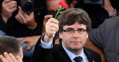 Бывший глава правительства Каталонии Пучдемон задержан на Сардинии