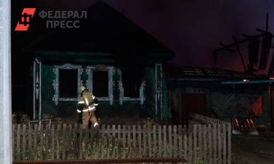 Двое детей погибли в страшном пожаре под Екатеринбургом