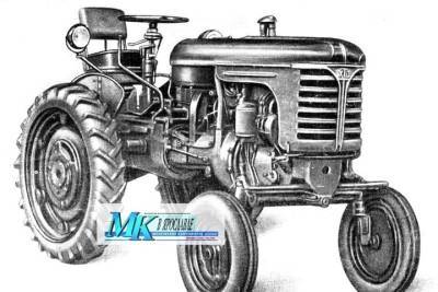 В Ярославскую область привезли первый послевоенный трактор