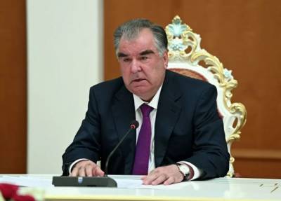 Рахмон в очередной раз призвал включить таджиков в правительство Афганистана