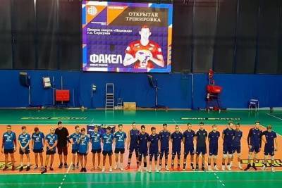 Открытая тренировка по волейболу прошла в Серпухове
