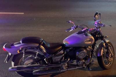 На Московском шоссе в Рязани 29-летний мотоциклист без прав попал в ДТП