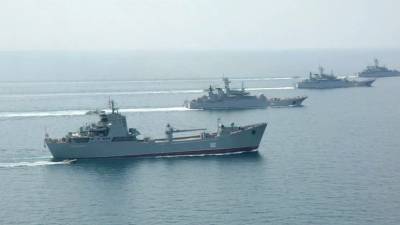 Корабли ЧФ выполнили стрельбы на учениях в Чёрном море
