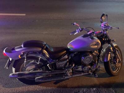 Мотоциклист получил травмы на Московском шоссе в Рязани