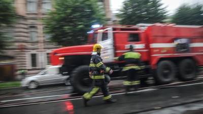 При пожаре в Петроградском районе пострадала жительница коммуналки