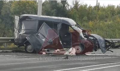 В Белгороде в жуткой аварии погиб человек