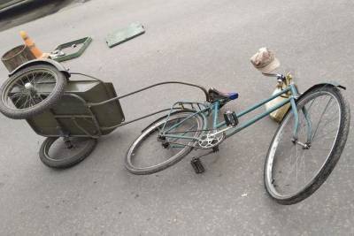 Водитель иномарки сбил велосипедиста на одной из улиц Мичуринска