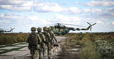 Десантировались с вертолетов и кораблей. Морпехи блокировали силы "врага" на учениях (фото) - focus.ua - Украина