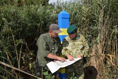 На Киевщине проводят демаркацию украинско-белорусской границы