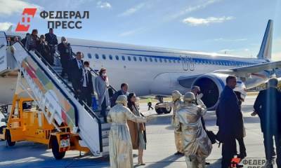 Аэропорт Ремезов в Тобольске принял первый рейс с пассажирами: фоторепортаж с места события