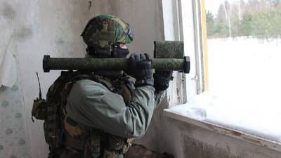 В Белоруссии проходит испытания отечественный гранатомет «Сапфир»