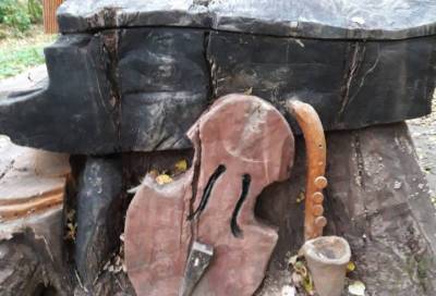 Жители Волхова надеются, что будет восстановлен повреждённый вандалами арт-объект