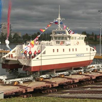 В России построили первый безэкипажный "корабль-призрак"