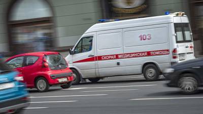 В Москве водитель автомобиля Mazda сбил пешехода