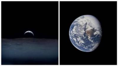 Снимки Земли, сделанные астронавтами миссий «Аполлон» в 60-х годах (17 фото)